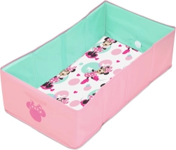 Bright Starts skladacia cestovná vanička Minnie Mouse TuckAway pre deti od 12 mesiacov