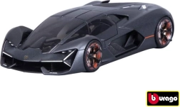 Kovové autíčko Bburago 1:24 Lamborghini Terzo Millenio šedé