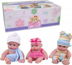 Bábika v šatách 17 cm