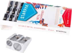 Kovové strúhadlo s dvoma čepeľami