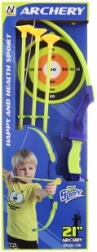 Detský plastový luk s terčom a šípmi s prísavkou
