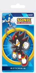 Gumená kľúčenka SONIC Shadow