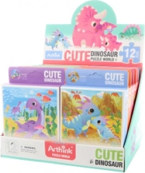 Puzzle dinosaury 20 dielikov