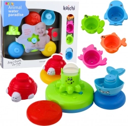 Interaktívna kúpeľňová hračka s fontánkou pre deti