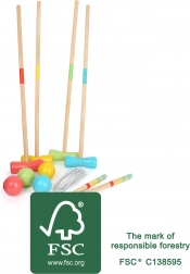 Small foot drevený kroket Active