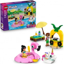 lego friends: párty pri bazéne s jednorožcom a plameniakom