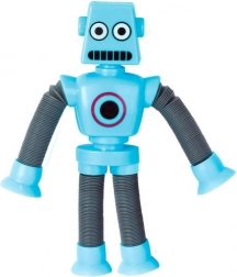 Natahovací teleskopický robot s prísavkami