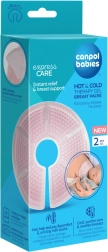 Gélový obklad na prsia hot & cold 2 ks canpol babies