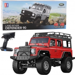 rc terénne auto LAND ROVER DEFENDER 90 1:14 červené