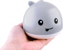 Kúpacia veľryba s fontánou a meniacim sa svetlom – Fontána