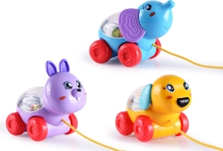 Ťahacie zvieratko na šnúrke 12 cm