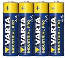 Alkalické batérie VARTA Industrial Pro AA, 4 ks