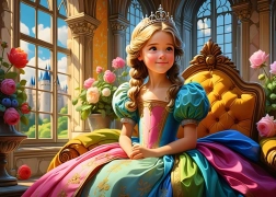 Puzzle Princezná na tróne 500 dielikov