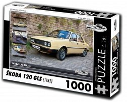 Puzzle RETRO-AUTA Škoda 120 GLS 1000 dielikov