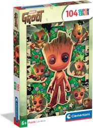 Puzzle Clementoni Super Color 104 dielikov – MARVEL Groot