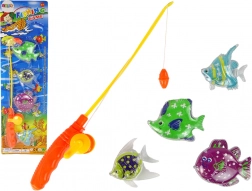 Súprava na chytanie rýb 4 kusy rybárskeho prúta