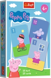 Kartová hra Piškvorky čierny Peter PEPPA PIG od Trefl