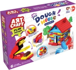 Art craft sada na modelovanie – farebný domček