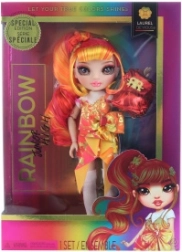 Rainbow High Junior High bábika Laurel De’Vious – špeciálna edícia (oranžová)