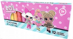 Plastelína ASTRA L.O.L. Surprise – 12 farieb