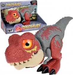 Dinosaurus Tyrannosaurus Rex s pohyblivými časťami a efektmi zvuku a svetla