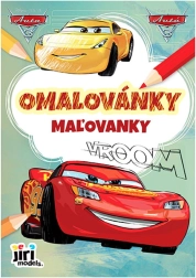 Omaľovánky A5 Autá