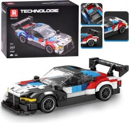 Technická stavebnica pretekárske superauto s krídlom 363 dielov