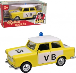 Auto Trabant Polícia Kovové 12 cm