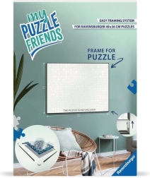 Ravensburger rám na puzzle My Puzzle Friends 49 × 36 cm – biely