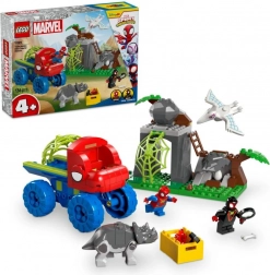 Stavebnica LEGO MARVEL SPIDEY Záchranná misia tímu v dino terénnom vozidle