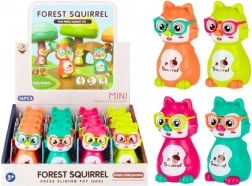 Jazdiaca veverička – samopohybujúca hračka pre deti