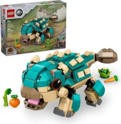 lego jurassic world malý ankylosaurus bumpy – stavebnica pre deti