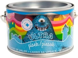 Ultra piesok s glitrami 200 g – modrý