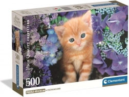 Clementoni puzzle ryšavé mačiatko 500 dielikov