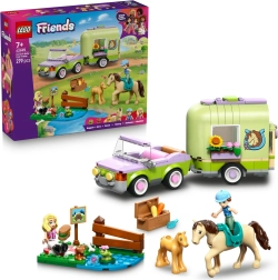 LEGO Friends príves s koňom a žriebäťom