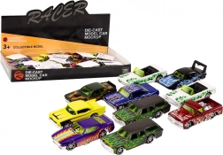 Kovové závodné auto 1:64