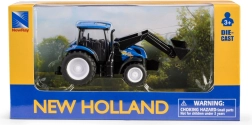 Mini traktor new holland t6 s čelným nakladačom