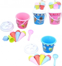 Súprava na piesok zmrzlinový set do piesku pre deti