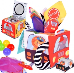 Mäkká senzorická kocka Vozidlá