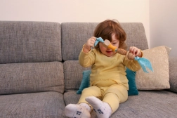 Senzorická húsenica pre najmenších MILANIWOOD