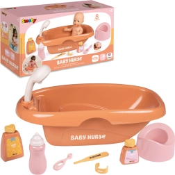 Smoby Baby Nurse vaňa pre bábiky s doplnkami