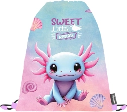 OXYBAG vrecko na cvičky Axolotl 30 × 37 cm