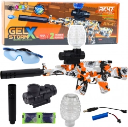 Karabína na vodné gélové guličky Graffiti AK47