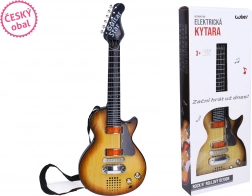 Elektrická detská gitara s efektmi 55 cm – slovenský obal