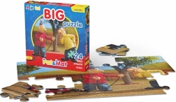 Pat a Mat Puzzle BIG 1 – obojstranné podlahové puzzle 24 dielov