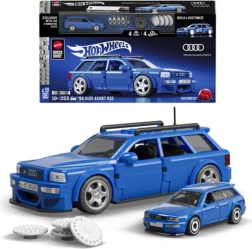 Mega Hot Wheels extrémna rýchlosť – Audi stavebnica auta
