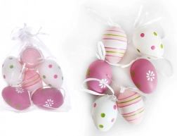 Dekoračné plastové maľované vajíčko