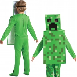 Detský kostým Creeper z hry Minecraft 137–149 cm (10–12 rokov)