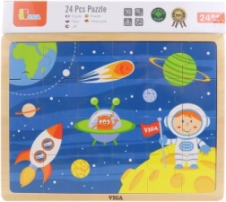 drevené puzzle vesmír 24 dielikov VIGA