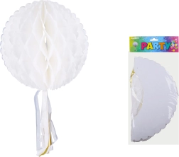 Papierová dekoračná guľa na zavesenie 30 cm